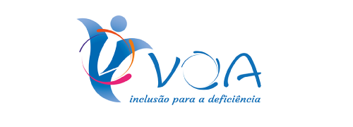logotipo associação voa  Inclusão para a deficiência